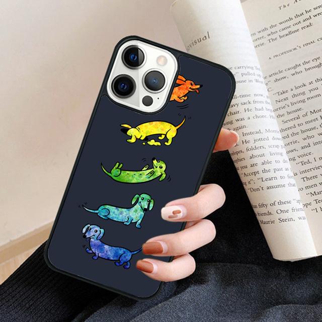 Dachshund Doberman Dog Phone Case Back Cover for IPhone 18 17 Air 16 15 14 13 11 12 Pro Max Plus Fundas Coque