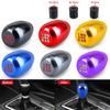 Universal Racing 5 Speed Car Gear Shift Knob For Manual Transmission Aluminum Alloy Shifter Knob Shift Lever