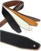 Laquest Leather Guitar Cowhide Leather Head Genuine Leather Strap for Acoustic and Electric Guitars Strap, Non-Slip [Prevents Dropping], (Black)