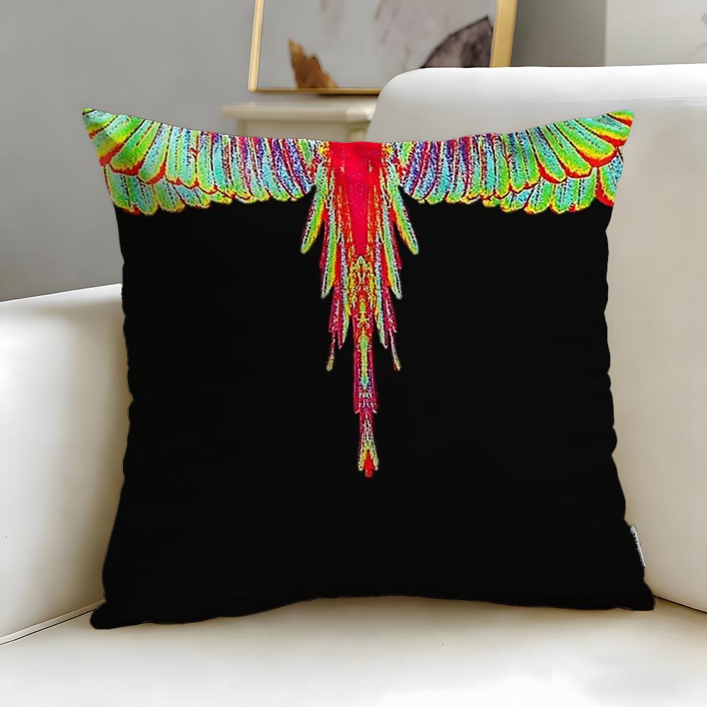 popular fashion brand Marcelo Burlon Cushion Cover Soft EasyWash Pillow Case Versatile for Couch Bed Travel and Office