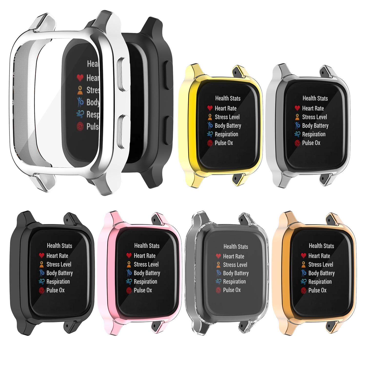 

Soft Full Accessory Smart Watch Plating TPU Screen Protector Protective Case Cover