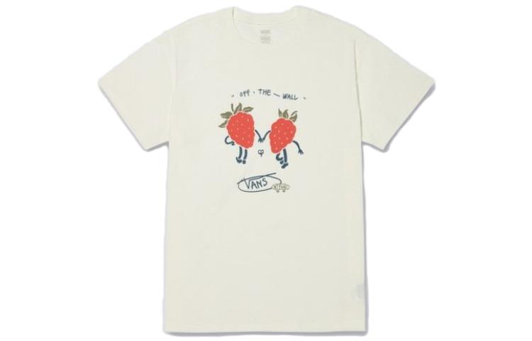 Vans GFX Tee Set in Sleeve T Shirt Women s Ecru VN00091RFS8 M