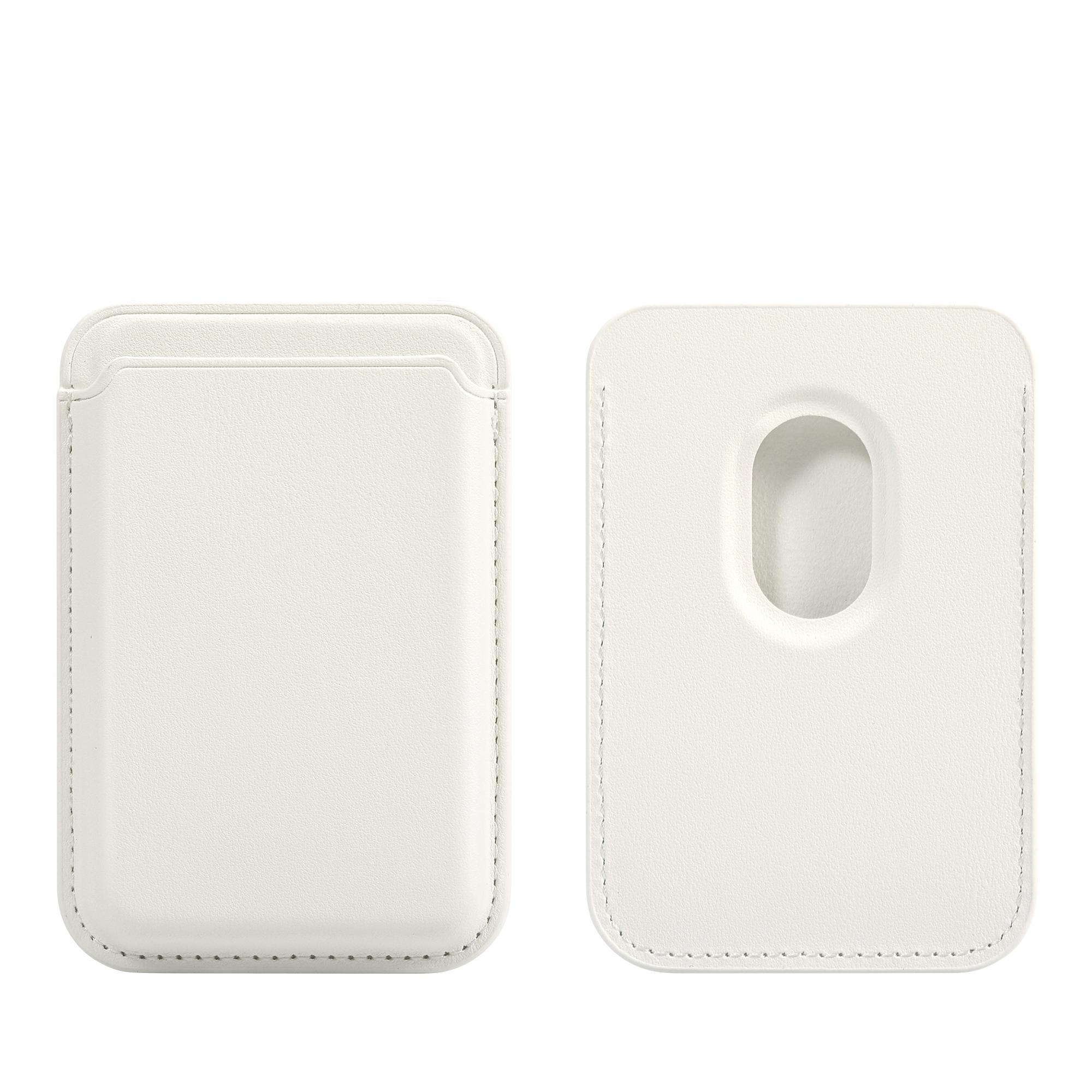

PU Leather Card Bag Suitable For Magsafe Magnetic Tape Adhesive Magnetic Iron Ring Phone Case Universal Card Wallet