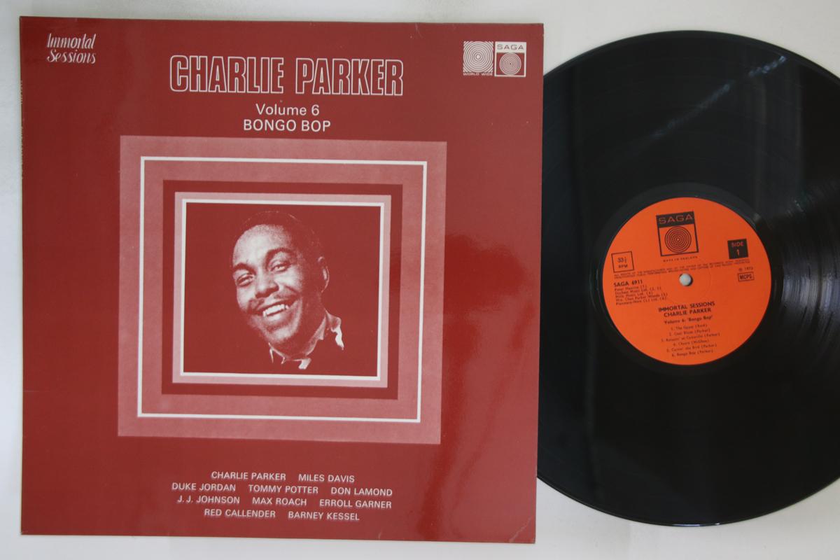 

LP Record CHARLIE PARKER - Volume 6 Bongo Bop SAGA6911 SAGA 1973 UK Jazz Used