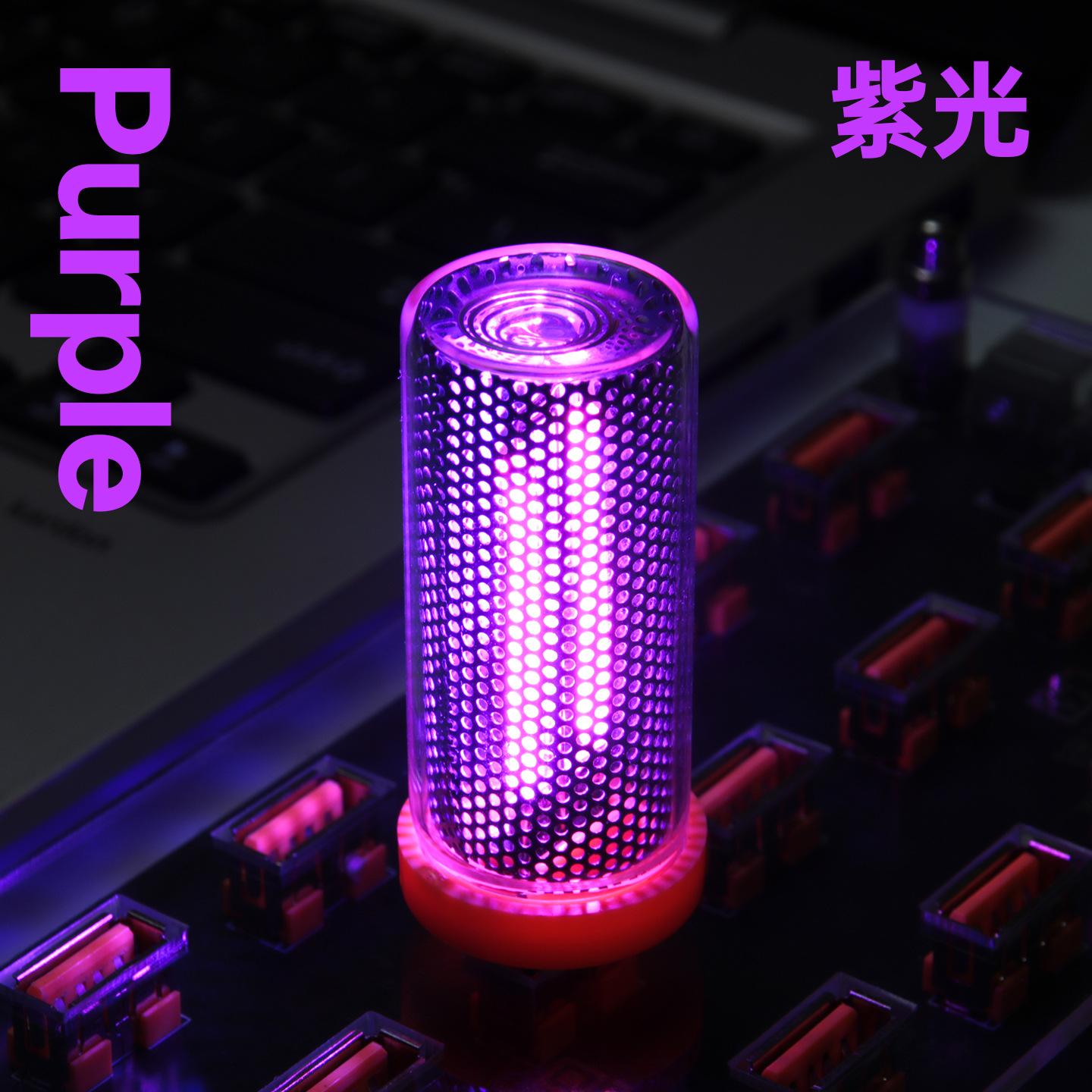 

Glass Bottle LED Night Light, USB Plug-in, Touch Control, Desk & Bedside Ambient Lamp 7