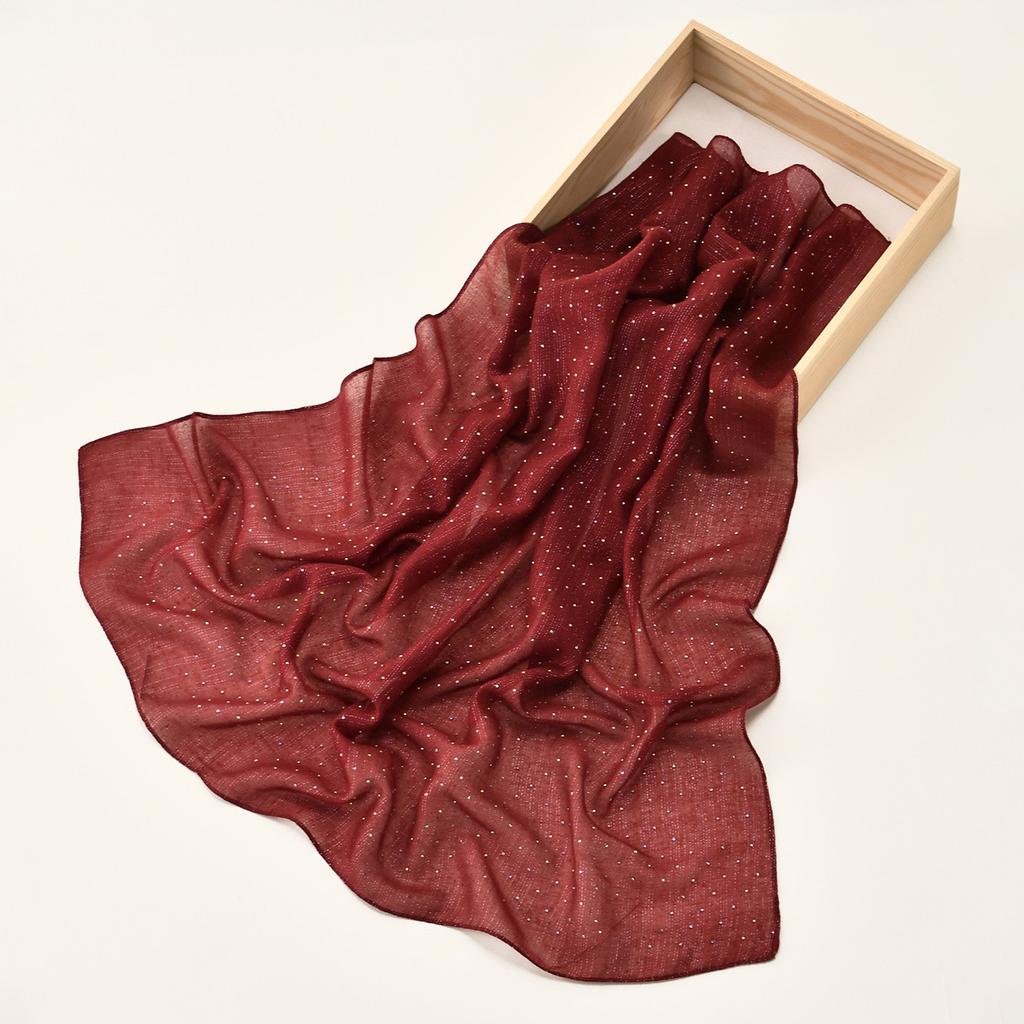 Women'S Head Wrap Non-Slip Design Full Coverage Scarf High Elasticity Comfortable To Wear All Day Long For Modest Style