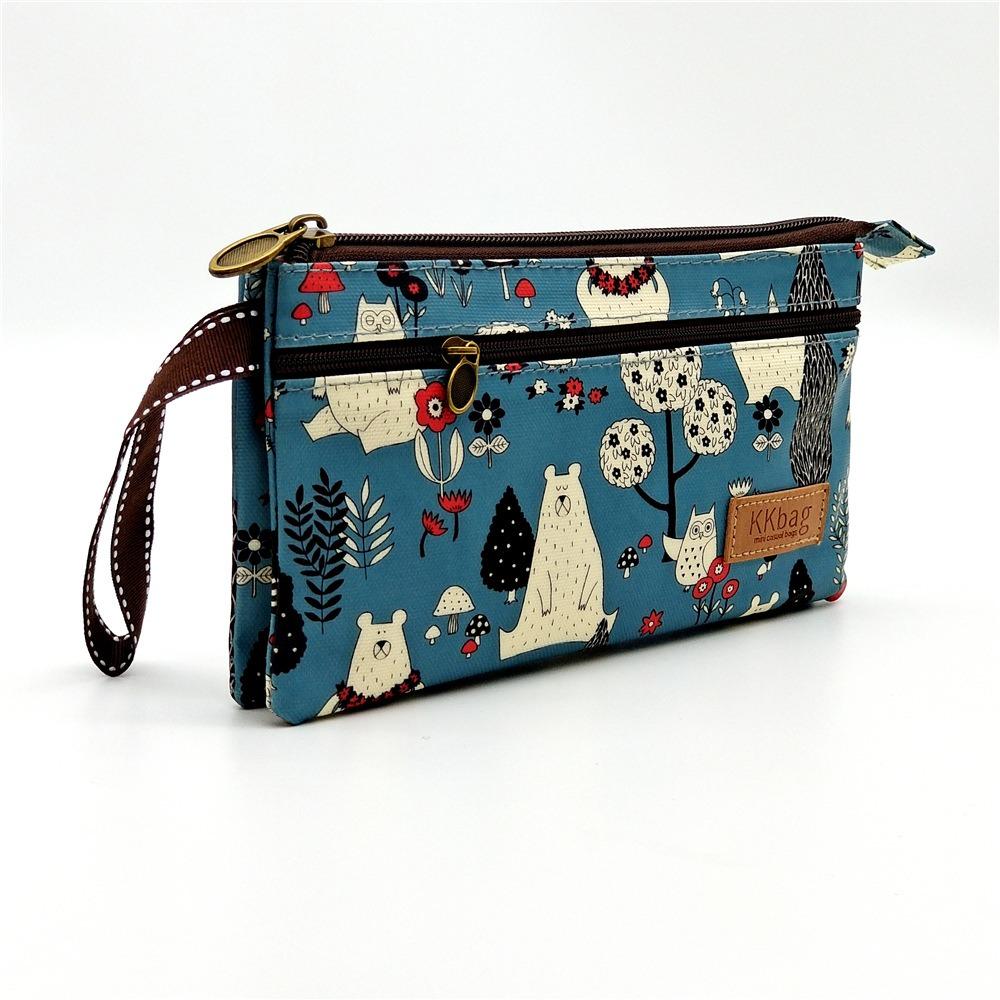Cartoon Animals Storage Bag Large Capacity Money Pouch Korean Cosmetic Bag  Female