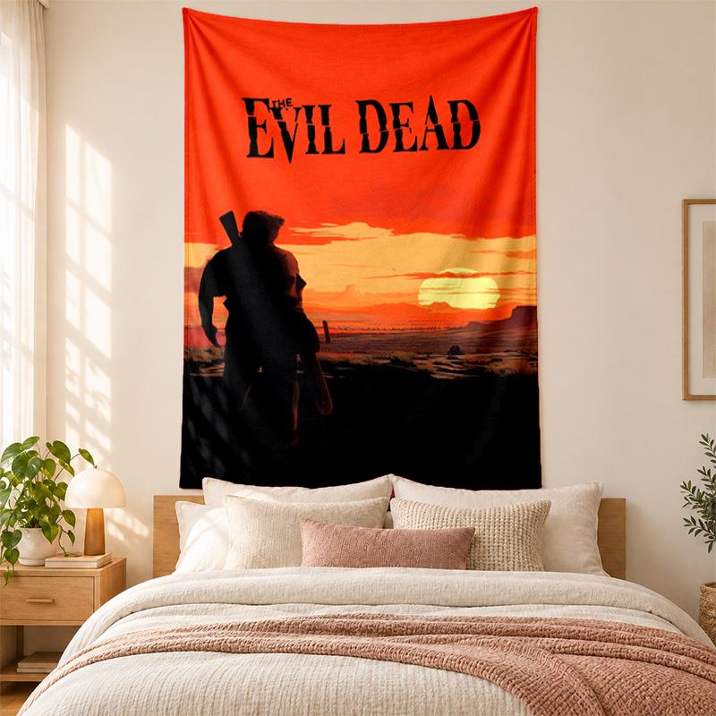 Evil Dead Tapestry Highquality for Decorating Living Room Bedroom Dorm Walls Ideal As Bedroom Wallart Orholiday Gift