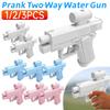 Handheld Manual Two-Way Water Gun Prank Watergun Toy Summer Seasides Water Toy Children Adult Outdoor Swimming Pool Seasides Toy