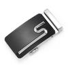 Men's Automatic Alloy Belt Buckle Clasp, 3.5cm