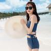 HURUN swimsuit women's new popular Korean ins style split sexy bikini cover belly and show thinness pure desire swimsuit