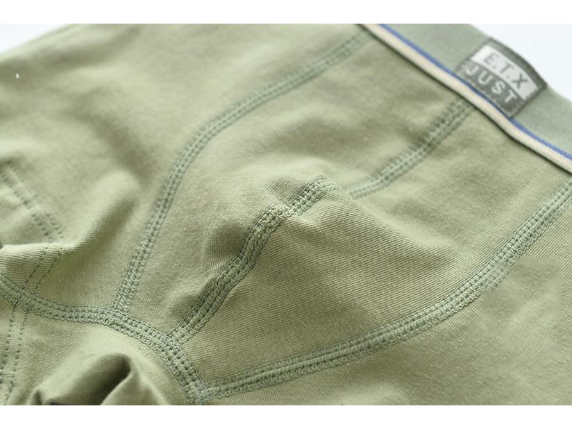 ETX Boys' Mid-Waist Boxer Briefs - Class A, Solid Color, Baby To Big Kids, Comfortable Four-Corner Shorts