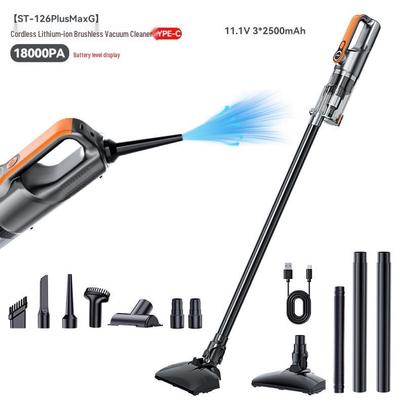 Powerful Cordless Handheld Vacuum Cleaner - 17000Pa High Suction Portable for Home Use