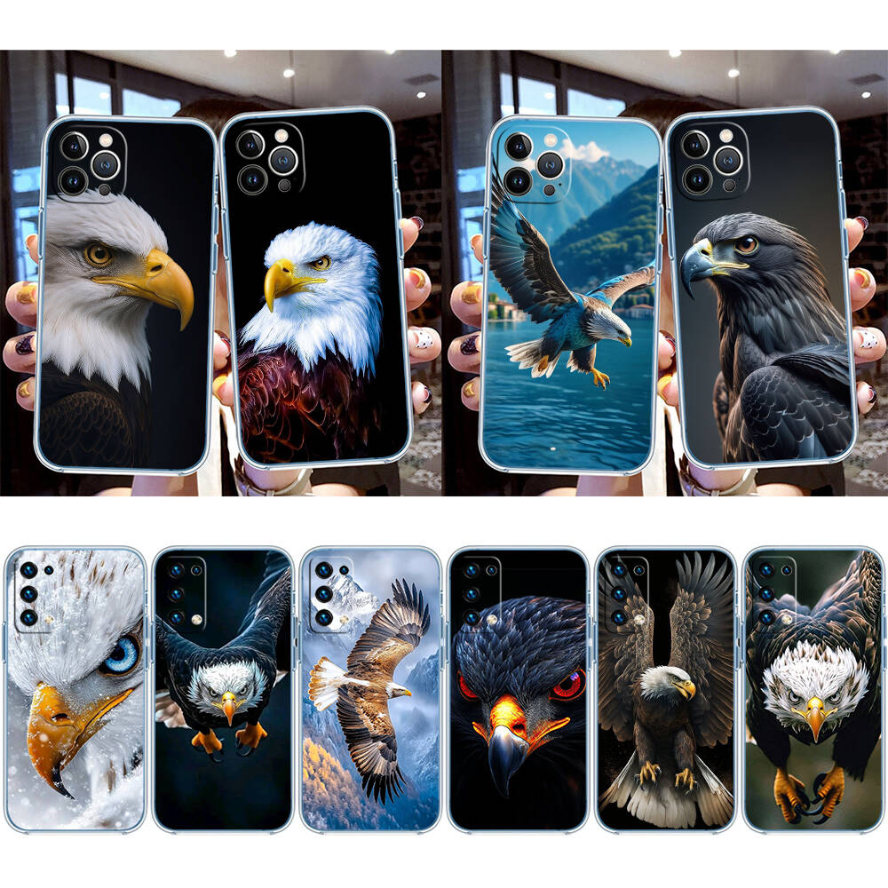 Hawk Eagle Phone Case for Motorola G14 G15 G24 G30 G31 G32 G34 G41 G42 G51 G52 G50 G60S G60 G62 G72 G71 G73 G84 G85 G200 E32