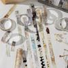 1cm×200cm,10rolls/box Tape Basic Life Series Retro Basic DIY Materials Decoration Reusable Stickers