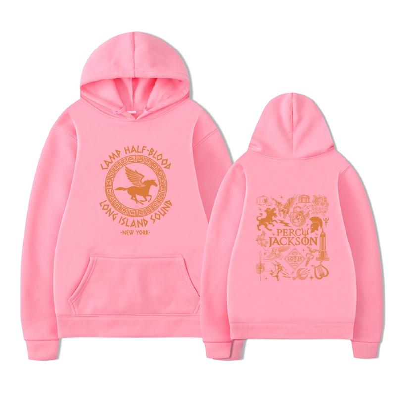 Camp Half Blood Long Island Sound Percy Jackson Hoodie Harajuku Men's Casual Fashion Streetwear