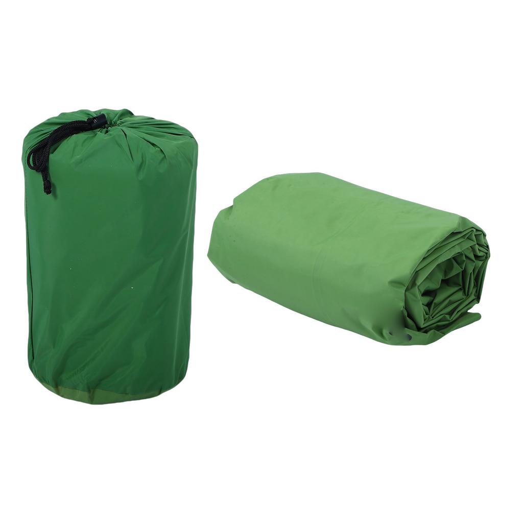 Double Sleeping Pad Tear Proof Water Proof TPU Portable Double Inflatable Mattress with Foot Pump for Outdoor Camping