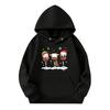 Sweatshirts For Teen Girls Hoodies Long Sleeve Drawstring Pullover Cute Printed Oversized Hoodie Christmas