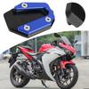 KIMISS Parking Kickstand Extension Pad,Motorcycle Side Stand Support Extension Extenders YZF R25 / YZF
