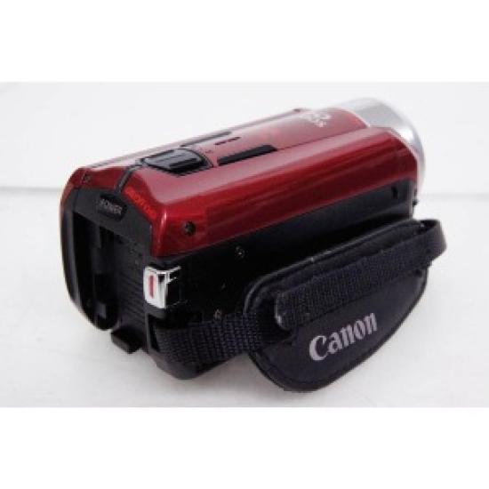 Used Canon iVIS HF R31 HD Digital Video Camera | 32GB Internal Memory | Full HD 1080p | Touchscreen Camcorder | Red