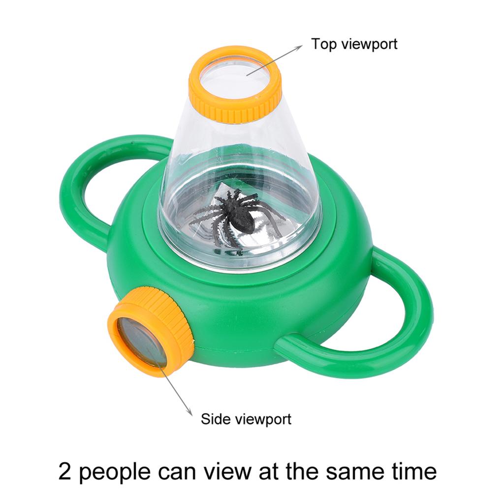 Two Way Insect Bug Viewer Educational Toys 4x Magnification for Kids Children