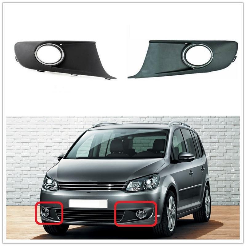 

Накладка на противотуманную фару автомобиля Для VW Touran MK2 Facelift 2011 2012 2013 2014 2015 Автомобильный стайлинг Передняя решетка противотуманной фары Driver Side