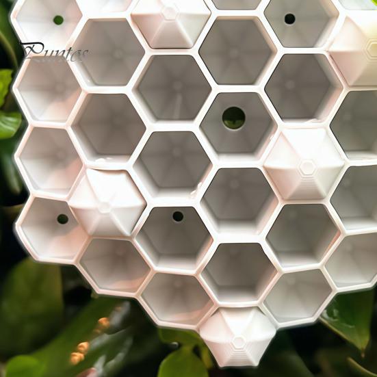 Realistic Wasp Nest Prop 3D Printed Red Hornet Decoy Nest, Weatherproof Physical Deterrent, for Porch Chemical-Free Hanging Fake Outdoor Eaves