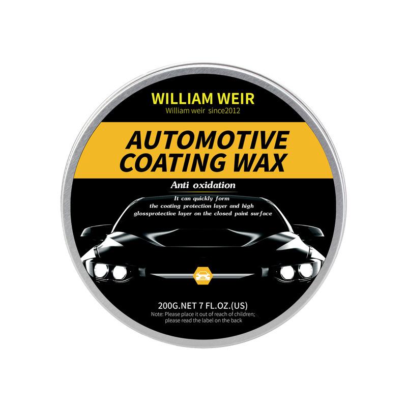 Solid palm wax for automobiles, waterproof and anti-fouling maintenance wax, car coating wax, beauty and care wax