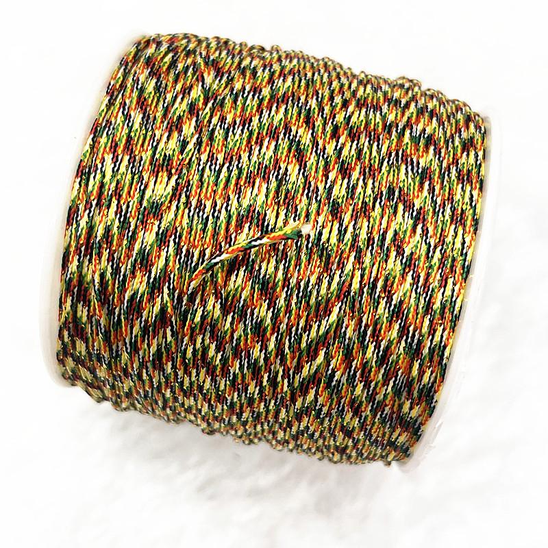 10Meters/lot 1.0mm Nylon Cord Thread Chinese Knot Macrame Cord Bracelet Braided String DIY Tassels Beading String Thread