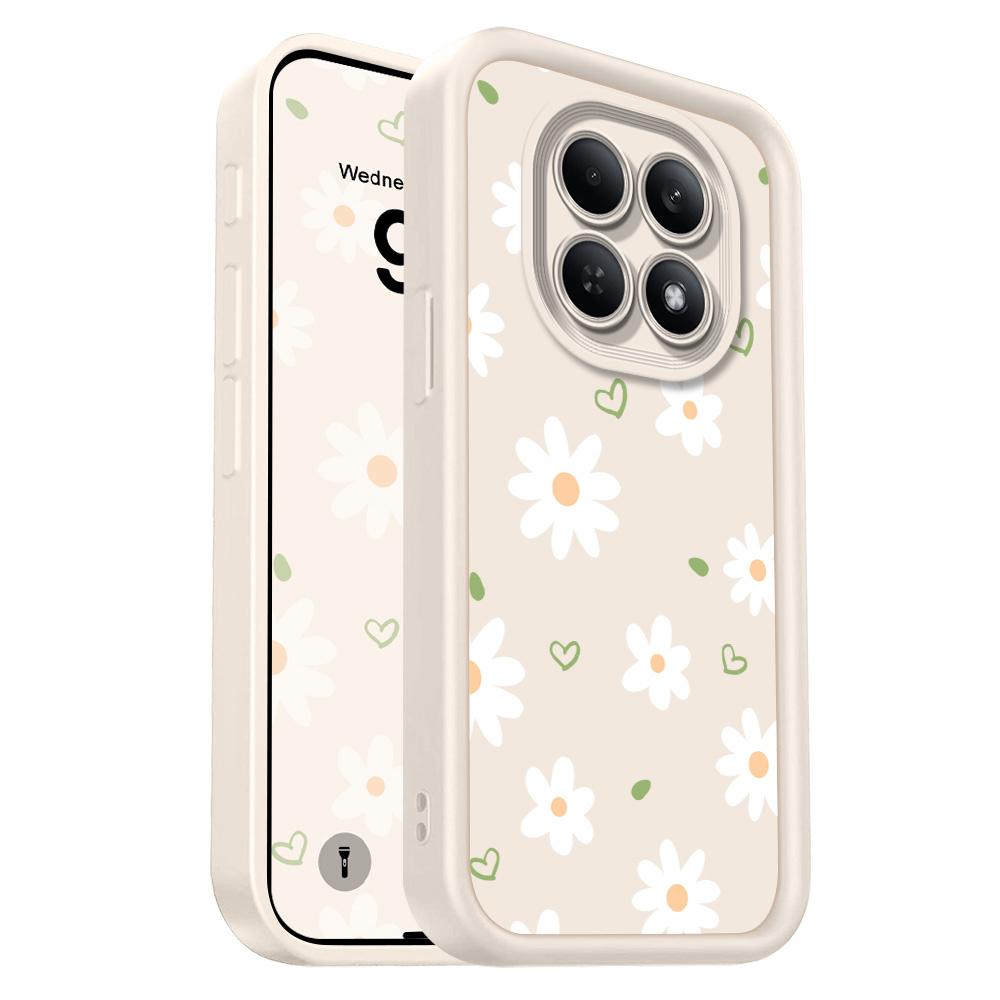 Floating Daisies Phone Case For Xiaomi Redmi Note 15 14 13 12 12S 11 11S 10 Pro Plus 4G 5G Staircase Soft Cover