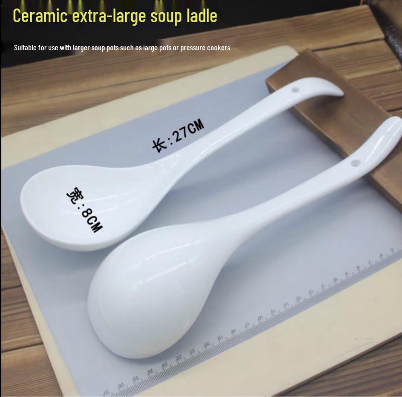 Jingdezhen Ceramic Soup Ladle