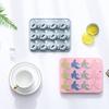 Food Grade Silicone Banana Baking Tray 12 Slot Flexible Chocolate Candy Mould For Craft