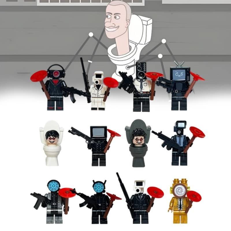 Ninja Chicken Pixel World Building Blocks Educational Toy For Kids