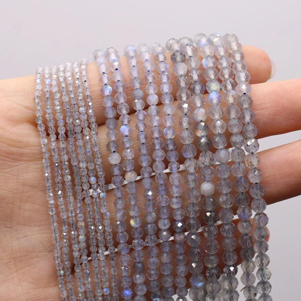 

4 мм натуральный камень ограненные маленькие бусины аметисты лазурит кварцевые бусины для изготовления ювелирных изделий своими руками ожерелье браслет аксессуары 4mm
