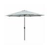 Marbueno Steel Parasol 8 Ribs D270 Cm Polyester White Garden, Pool, Terrace