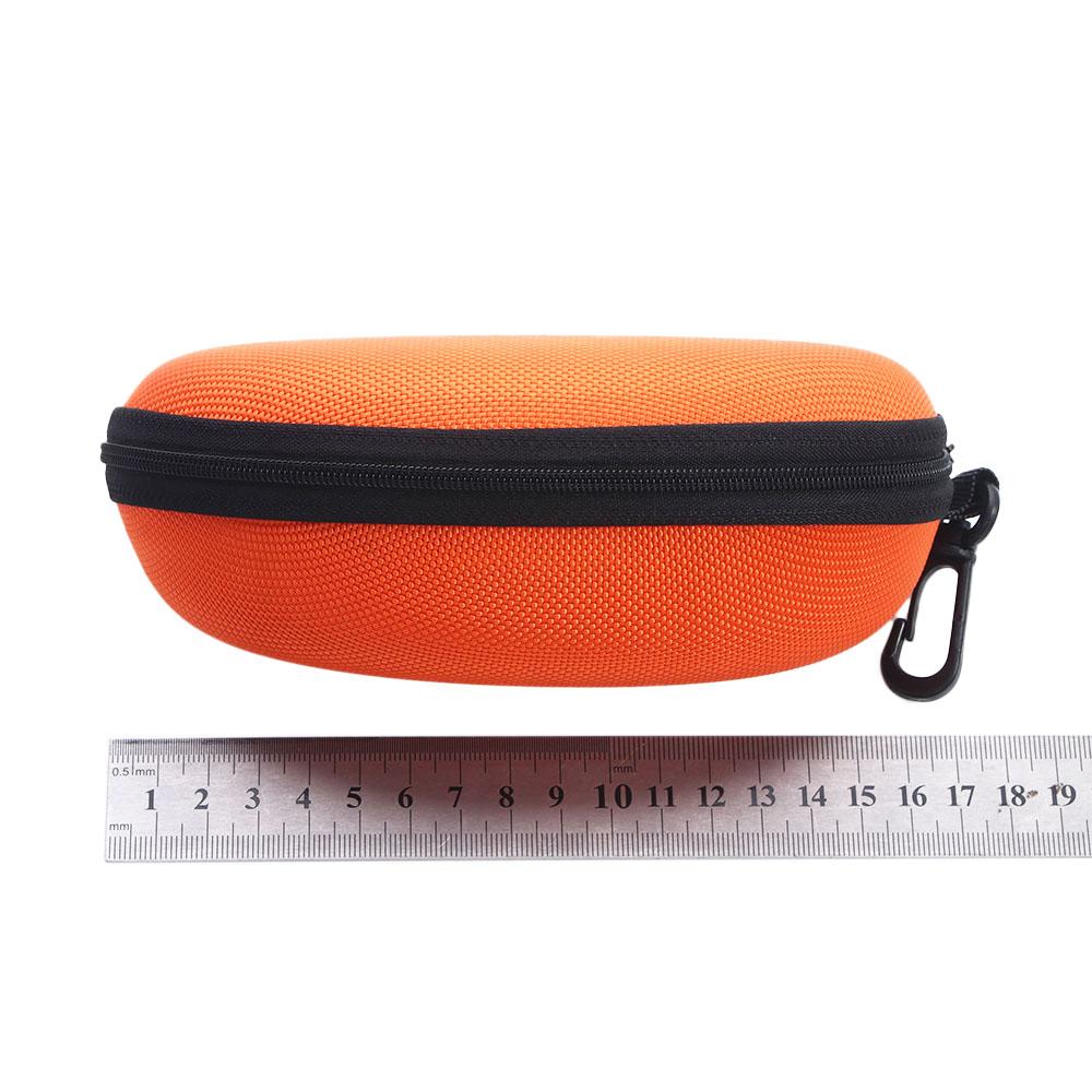 Box Eyeglasses Protector Case with Hook Eye Glasses Box Shell Clam Pouch Hard Case Sunglasses Bag