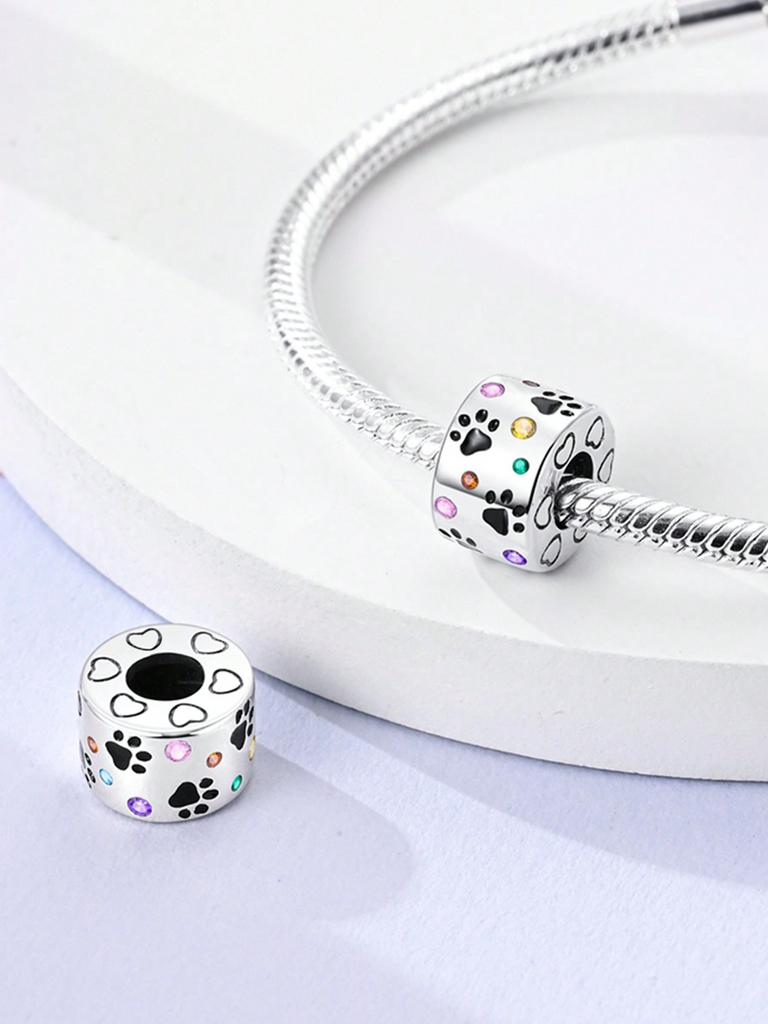 Charms Plata Family Love Beads Charm Copper Plated Fit Charms Copperoriginal Bracelet For Jewelry Making Diy Charm