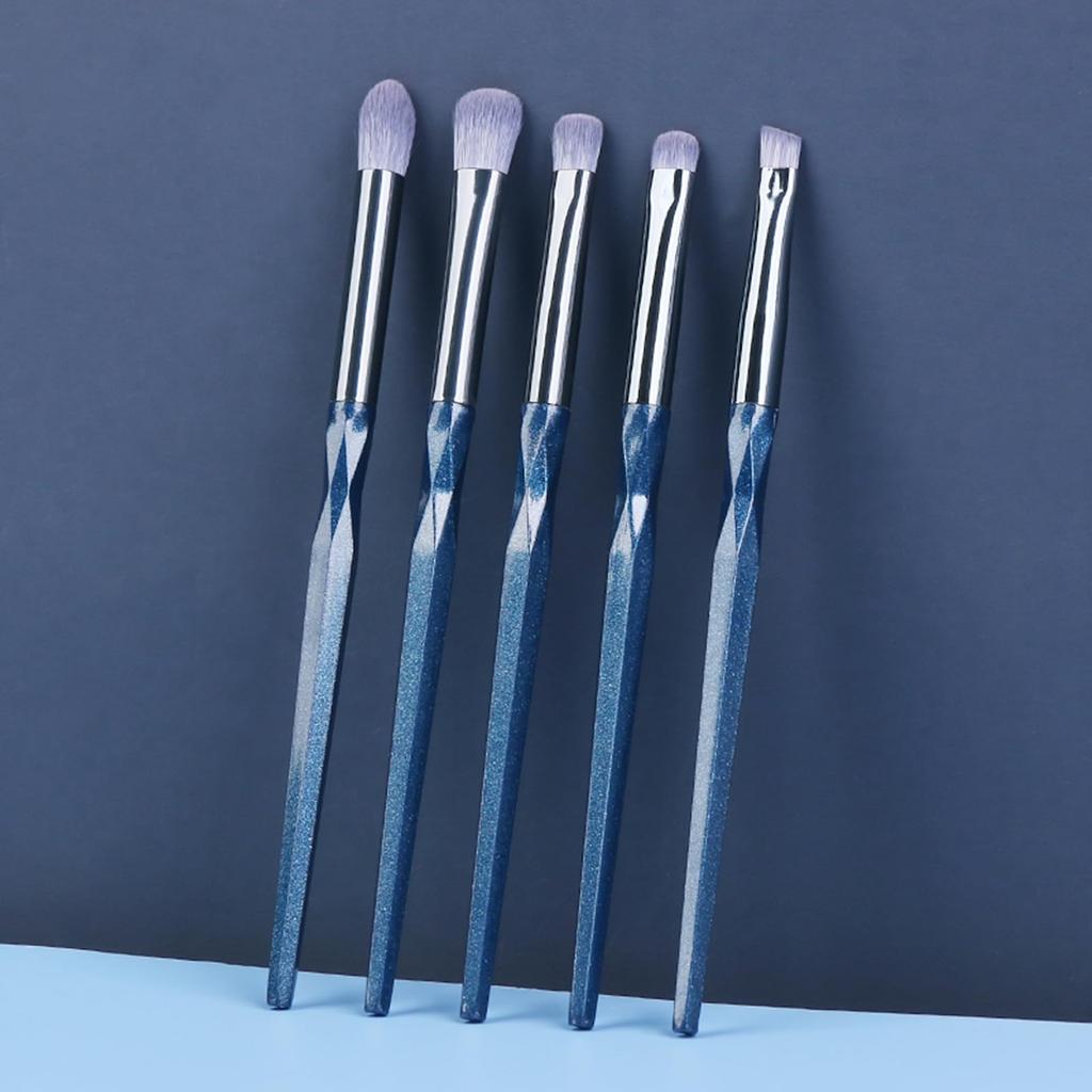 ENZO KEN Sapphire Blue Eyeshadow Brush Diamond Eyeshadow Brush Small Nose Contour Glitter Eyeshadow Eye Eyeshadow Blending Professional Eye Makeup