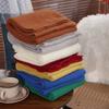 Keep Warm Solid Color Scarf Long Wool Shawl Retro Knitted Scarves  Autumn Winter