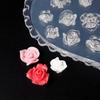 Resin Nail Art Decorations Mold Flower Silicone Mold Pendant Jewelry Making Tools Nail Art Carving Mold Earring Mold