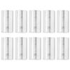 10Pcs Round Standoff Aluminum Alloy Female Thread Pillar Connecting Column Spacer M4x0.7mmLong 11mm