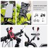 Enhanced Waterproof Bike & Scooter Phone Holder: Shockproof, Anti-shake Mount for Navigation & Delivery.