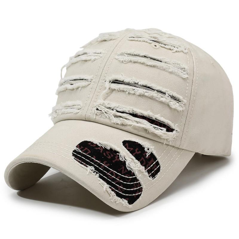 Streetwear Vintage Cotton Baseball Cap With Sun Protection For Men And Women