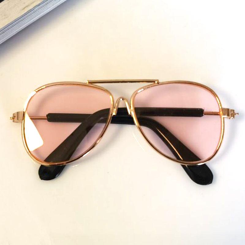 Trendy Cat Sunglasses - UV Protection Cool Metal Accessories for Pets