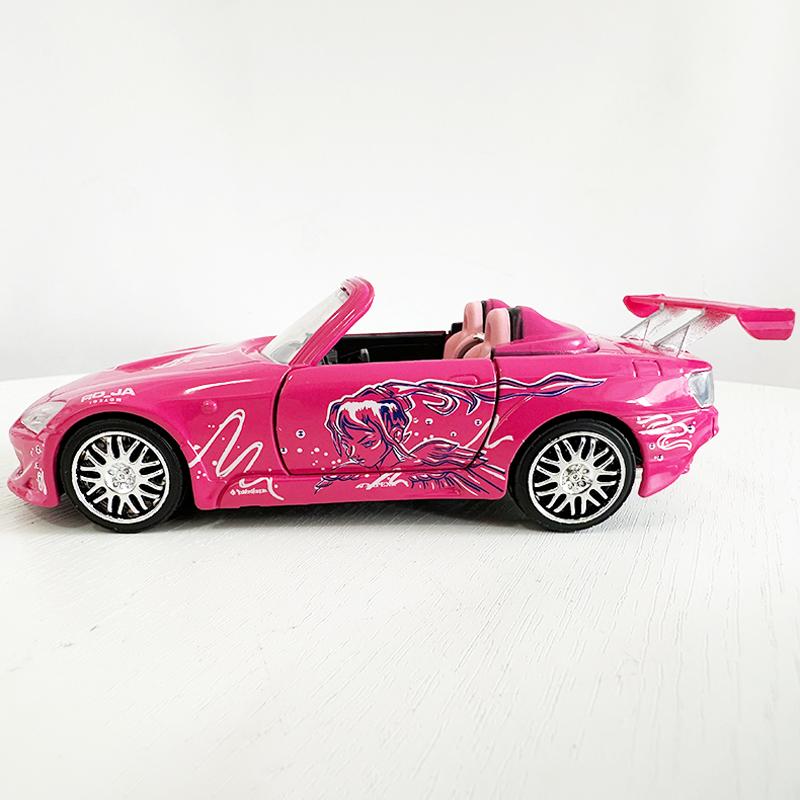 JADA The Fast and the Furious Honda S2000 1:32 DieCast Model - Pink 709C JD97610