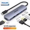 Philips Type-C Hub for Apple & Huawei: HDMI, Network, USB Expansion Dock