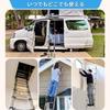 DayPlus Drabina teleskopowa 5m z łatwo składaną teleskopową wielofunkcyjną aluminiową automatycznie wysuwaną do pracy na wysokości Japońska instrukcja obsługi