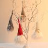 New Fashion Christmas Ornaments Forest Old Man with Lamp Pendant Faceless Doll Luminous Small Pendant Tree Ornaments
