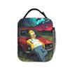 Anime S-Simpsonss Cartoon Insulated Lunch Bag For School Office Food Storage Bag Portable Thermal Cooler Lunch Boxes