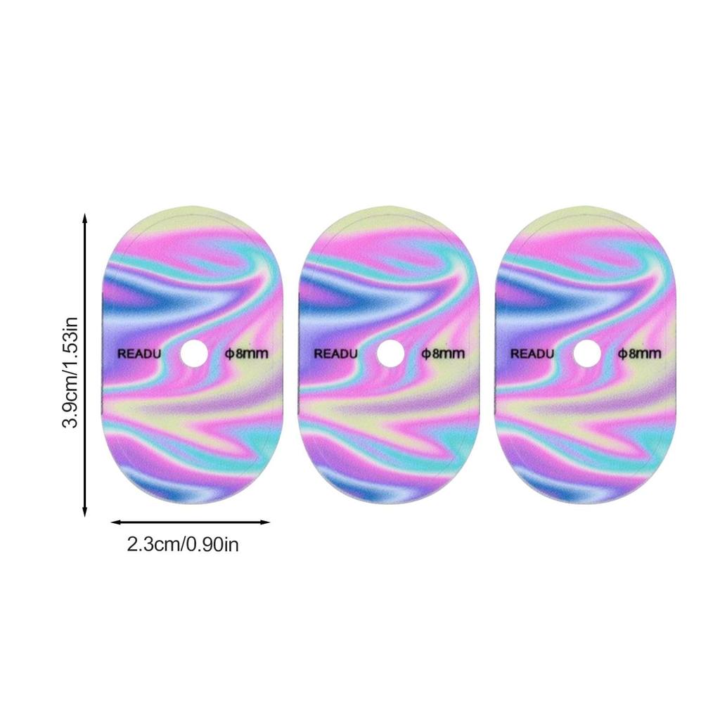 Air Nozzle Stickers, Tire Adhesive Stickers, 3 Pcs Air Pump Decal Road Bike Valve